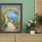 Gothic Vintage Antique Gold Espresso Picture Frame 28x28 frame